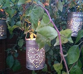 make something for nothing how to re purpose your old soup tins, crafts, outdoor living, Make these cute repurposed soup tin lanterns in 5 easy steps