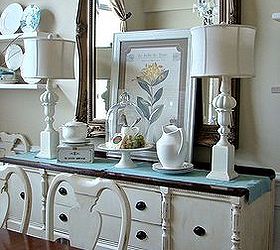 our summer dining room, dining room ideas, home decor, painted furniture, I love to shop the house to create new vignettes