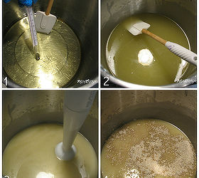 natural soap making a tutorial in pictures, cleaning tips, go green, Steps in soap making