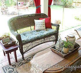 outdoor room patio ideas, home decor, outdoor furniture, outdoor living, patio, Wicker Furniture Set