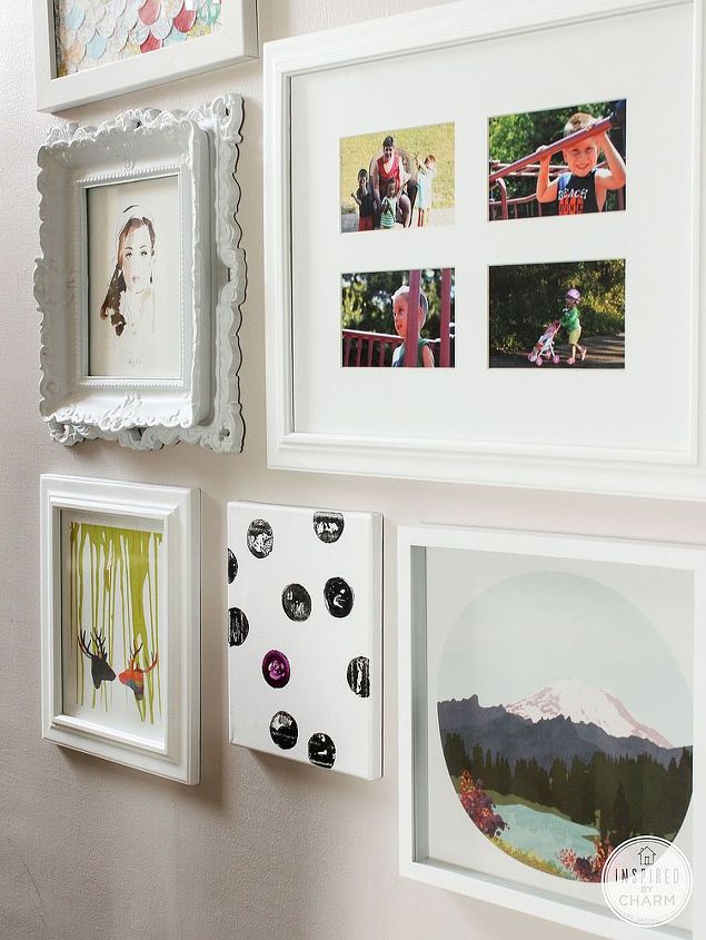 diy potato painting, crafts, painting, A fun addition to a gallery wall Inspired by Charm 31daysofhome