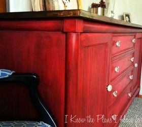 buffet redo with miss mustard seed milk paint in tricycle, painted furniture