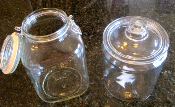 ireland in a jar, crafts, terrarium, start with any large cookie jars