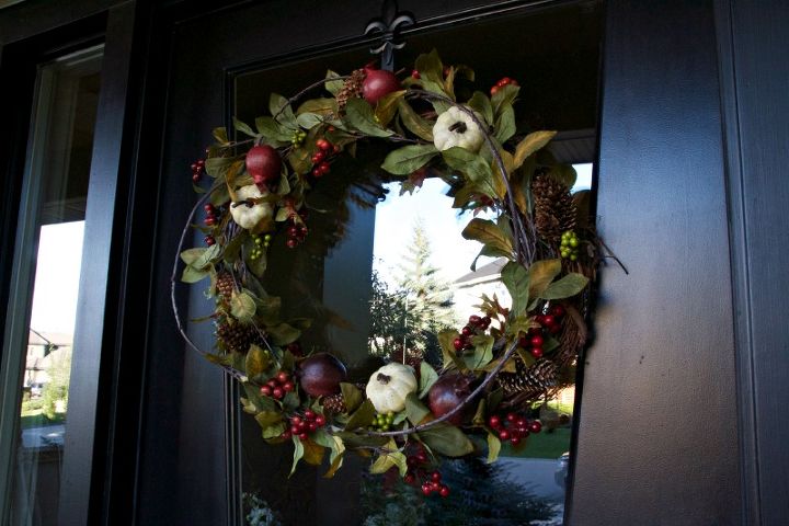diy pottery barn inspired wreath, crafts, curb appeal, seasonal holiday decor, wreaths