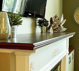 cordless mantle never see a wire or cord or tv box again, electrical, living room ideas
