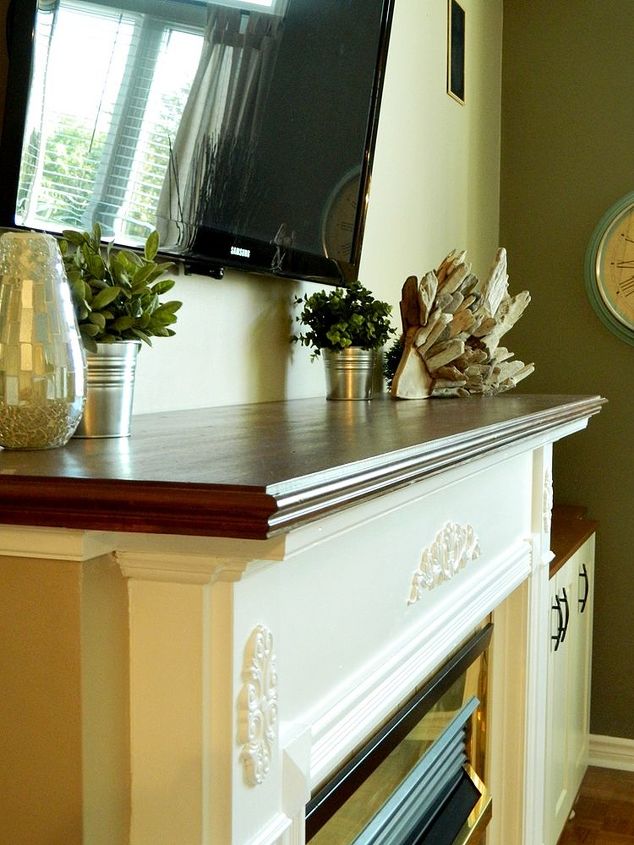 cordless mantle never see a wire or cord or tv box again, electrical, living room ideas