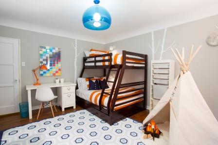 a boy s room makeover invites discovery of the great indoors, bedroom ideas, home decor, painted furniture