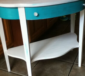 upcycled goodwill find, painted furniture, After