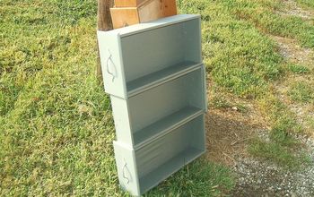 Old Drawer Upcycle To DVD Storage