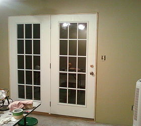 our master bedroom project, bedroom ideas, doors, home improvement, French doors and our paint choice