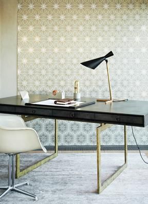 black white and gold all over trend, home decor, painted furniture