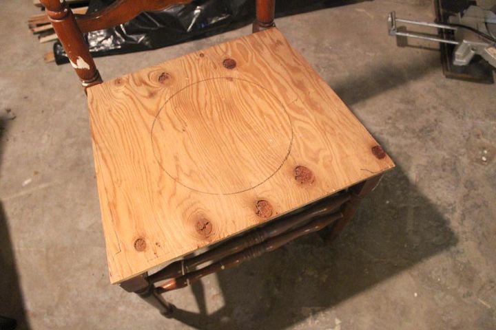 chair for charity creation, christmas decorations, repurposing upcycling, seasonal holiday decor