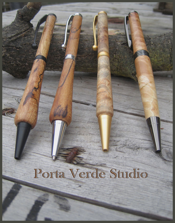 q my custom turned pens do they need stain, crafts, woodworking projects