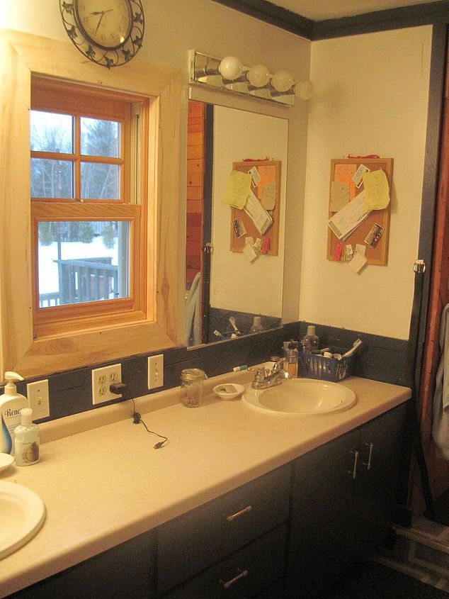 bathroom remodel, bathroom ideas, remodeling, Before Very tiny window Water heater hidden in the corner to the right of the sink was moved to the basement