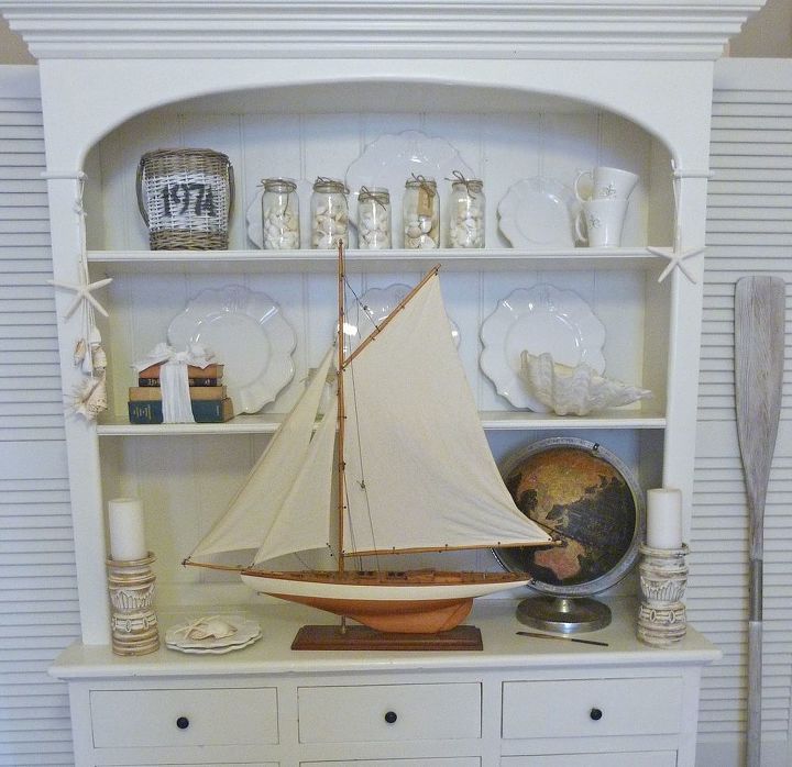 vintage nautical decorating, home decor