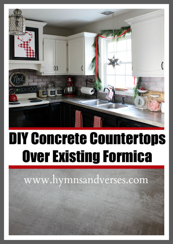 diy concrete countertops over existing formica, concrete masonry, concrete countertops, countertops, diy, how to, kitchen design