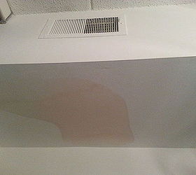 just noticed this leak stain around my ac vent help