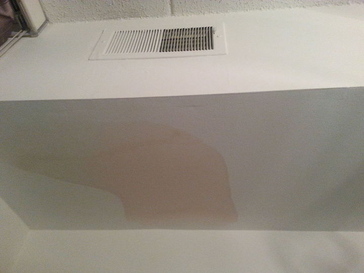 just noticed this leak stain around my ac vent help