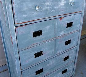 coastal inspired dresser gets the works, chalk paint, painted furniture