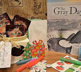diy snow mergency kit, chalkboard paint, crafts, seasonal holiday decor