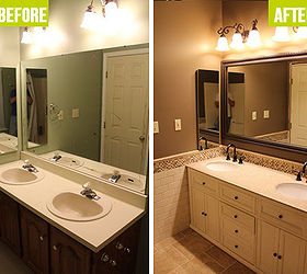 bathroom before and after, bathroom ideas, home decor