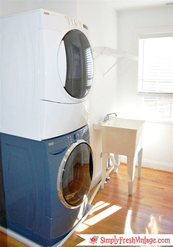 sunnyside manor part two, home decor, Upstairs Laundry Room
