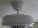 ceiling fan in master bedroom