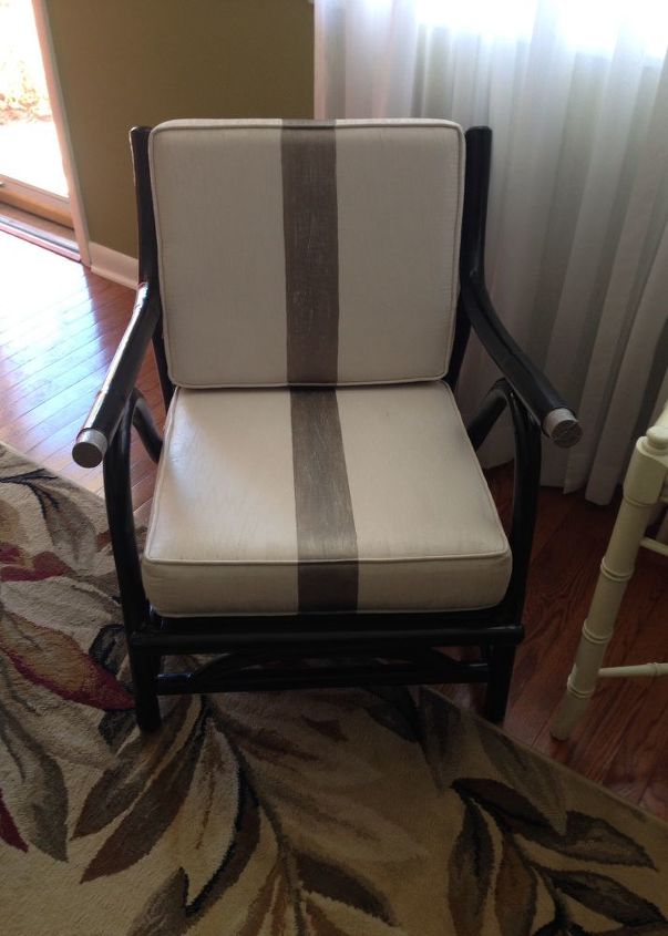 goodwill chair makeover, painted furniture, No bad for a 20 find