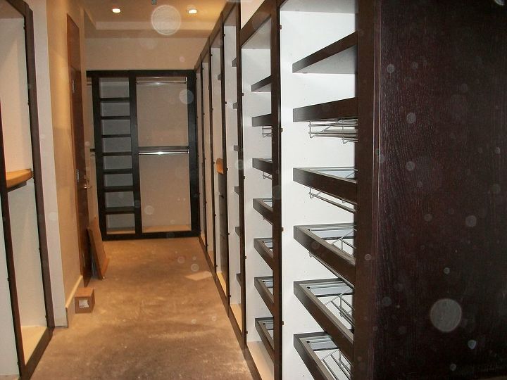 these photos were taken during an installation of a closet system we carry the, closet, storage ideas, His closet