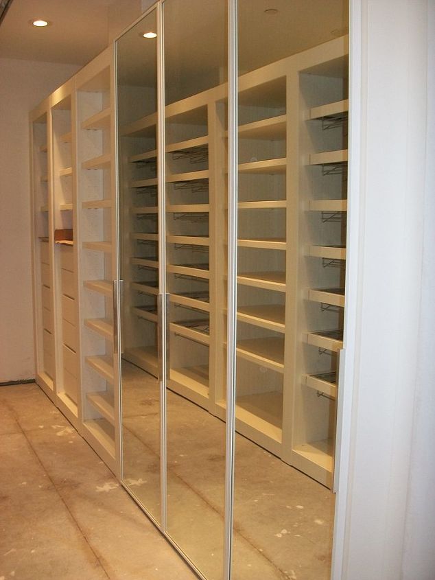 these photos were taken during an installation of a closet system we carry the, closet, storage ideas, her closet