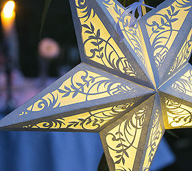 Create Some Ambiance With DIY Paper Star Lanterns