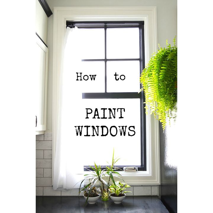 pintura de janela 101, como pintar janelas