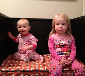 repurpose a dresser, diy, painted furniture, repurposing upcycling, My sweet princesses hanging out on the toddler bench