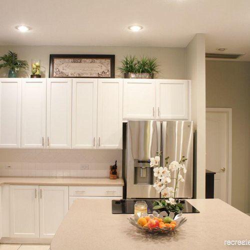 painted kitchen cabinets, home decor, kitchen cabinets, kitchen design, my painted kitchen cabinets After