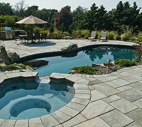 upgrading backyard can create completely different property, decks, landscape, outdoor living, patio, pool designs, spas, Spa Upgrades
