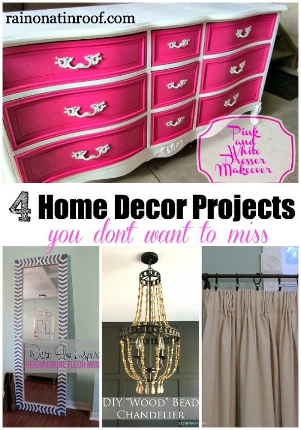 4 home decor projects you don t want to miss, home decor