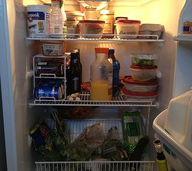 i have a very small fridge only 4 10 tall need help organizing it, organizing