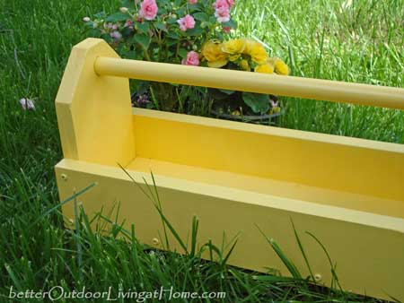 a garden tool caddy just in time for summer, diy, flowers, gardening, how to