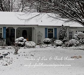 winter wonderland, outdoor living, Our Fairfield Home