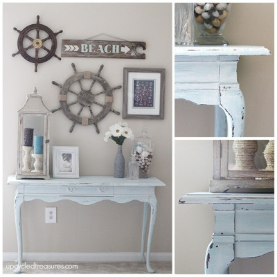 the blue gals on friday, home decor, Summer decor in cool blues