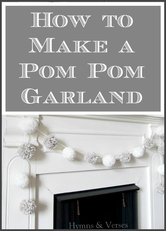 make a pom pom garland, crafts, home decor