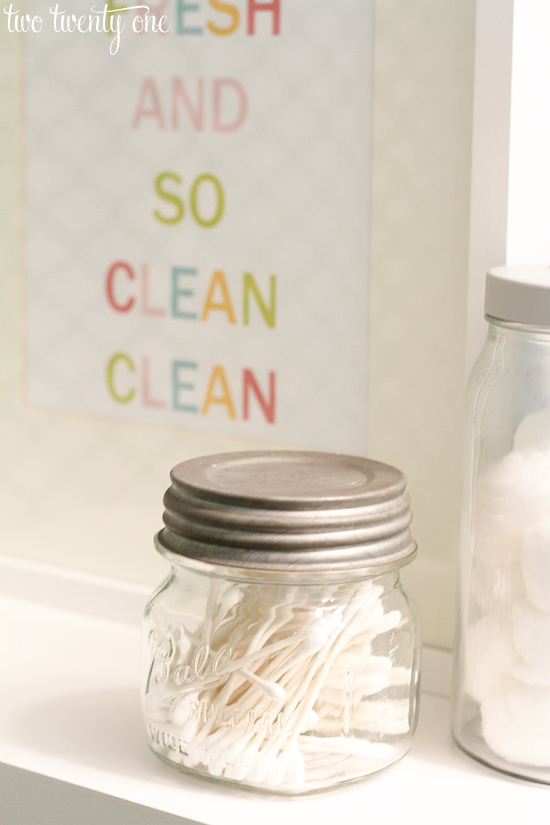 organizing with jars, organizing, repurposing upcycling