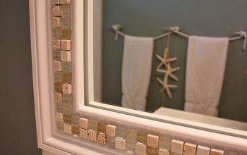 How to Decorate a Mirror with Tile