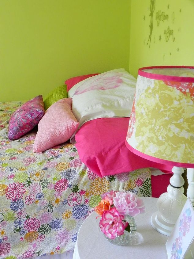 fairy garden bedroom, bedroom ideas, home decor, Fat quarter throw pillows