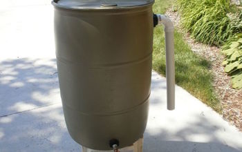 My Homemade Rain Barrel