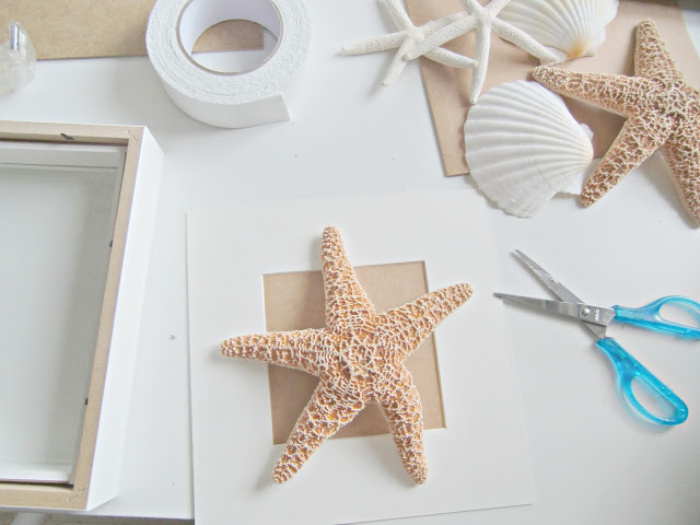 tables diy shell and starfish, crafts, home decor