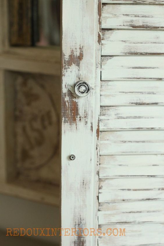 How To Paint Old Shutters And Use For Decor Hometalk