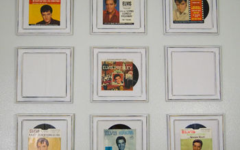 Picture hanging tips...and a little Elvis obsession
