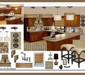 project on a penny updating the outdated part ii, home decor, kitchen design, Before After Ideas