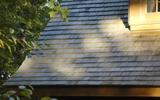beautiful swept eave cedar shingle roof, roofing, Beautiful swept eave cedar shingle roof